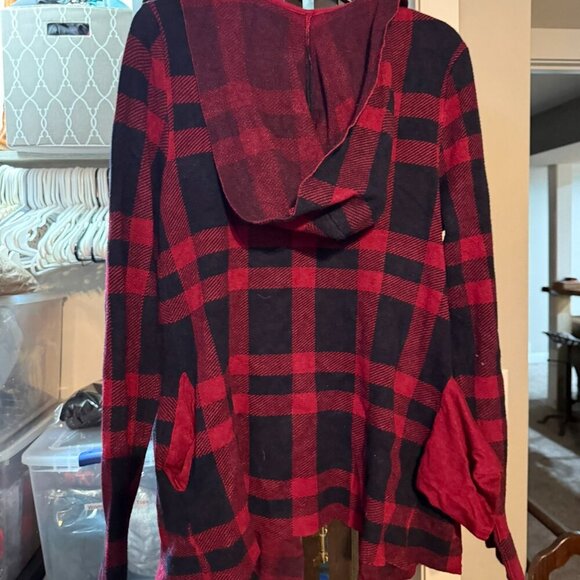 Market & Spruce - Oliver Hooded Coatigan/ Shacket - Picture 10 of 11